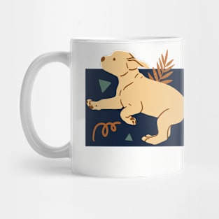 Labrador Puppy Pattern Mug